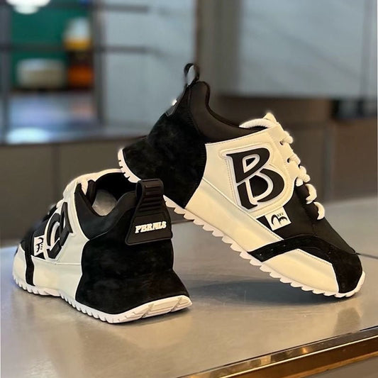 Suede Arch-Support Sneakers