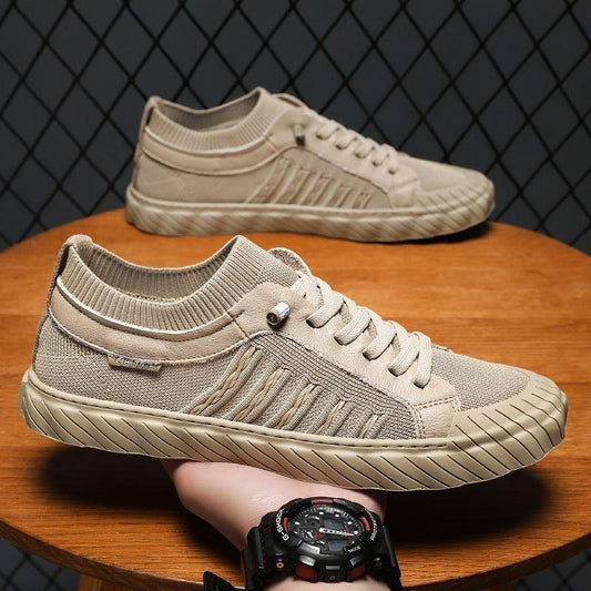 Men's breathable knitted sneakers
