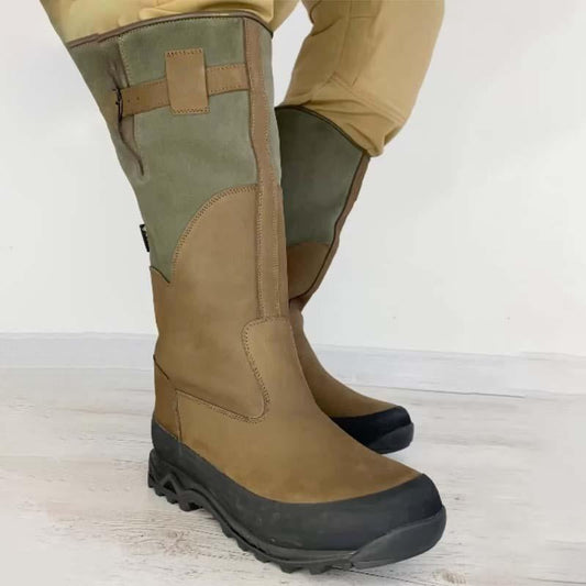 Rubber Fleece-lined Men's Boots