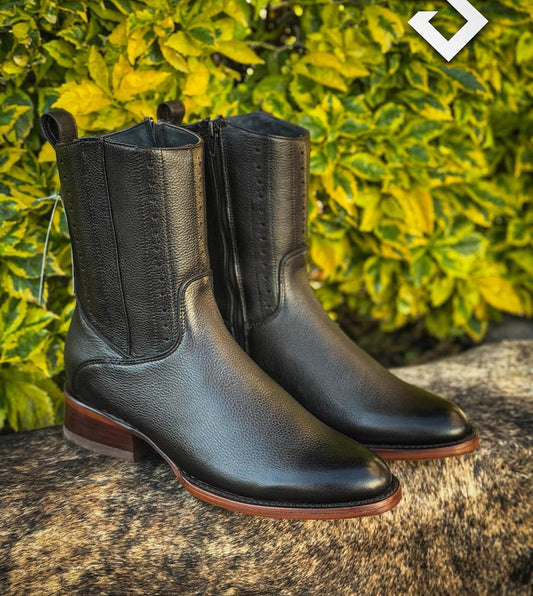 Premium Italian Deer Leather Boots
