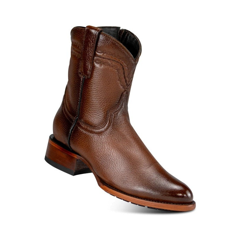 Men's vintage calfskin western boots