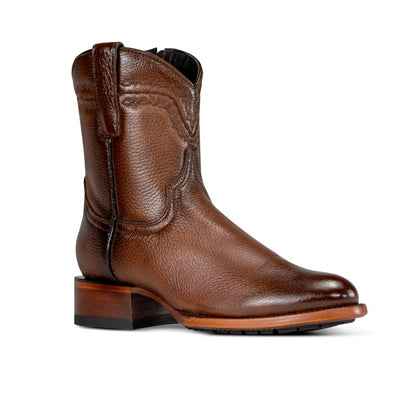 Men's vintage calfskin western boots