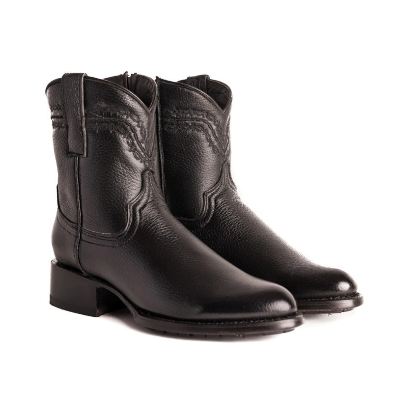 Men's vintage calfskin western boots