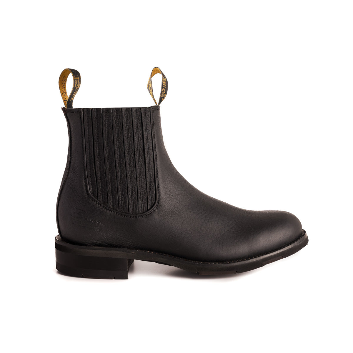 Men's full deerskin western cowboy boots