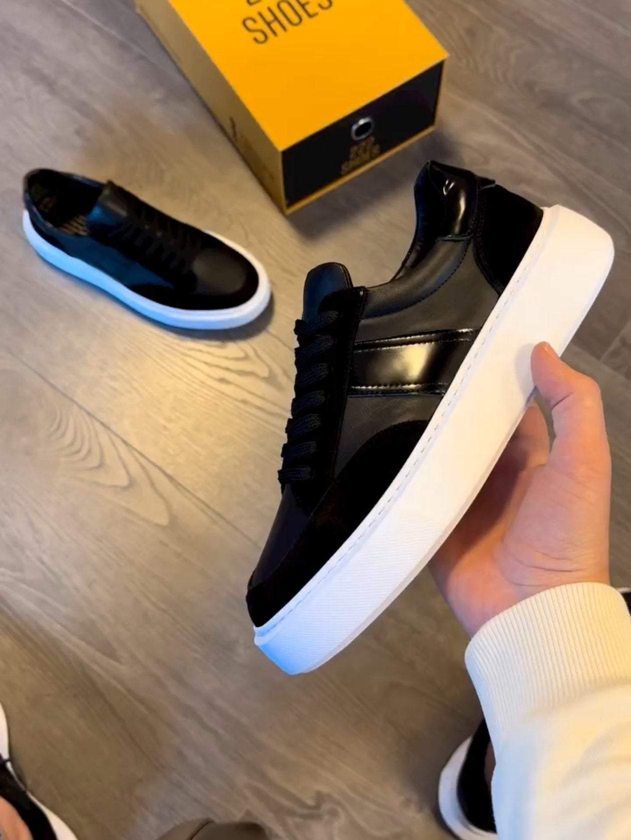 Men's New Leather  Suede Casual Shoes