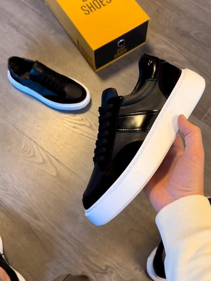 Men's New Leather  Suede Casual Shoes