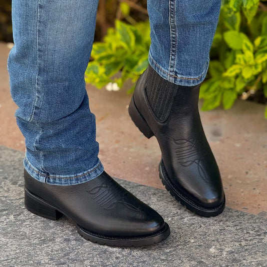 Deerskin Ultra Cowboy Boots