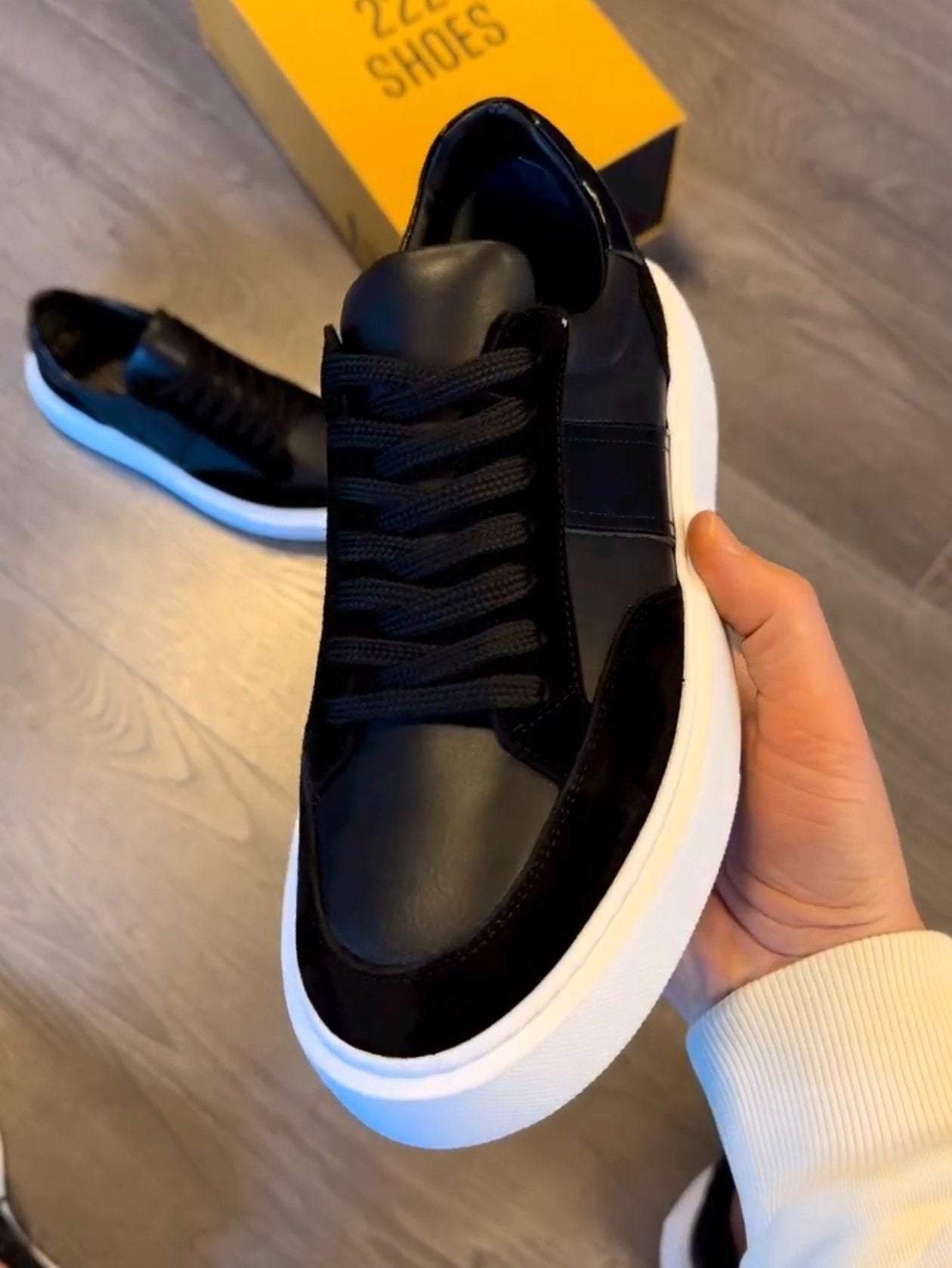 Men's New Leather  Suede Casual Shoes
