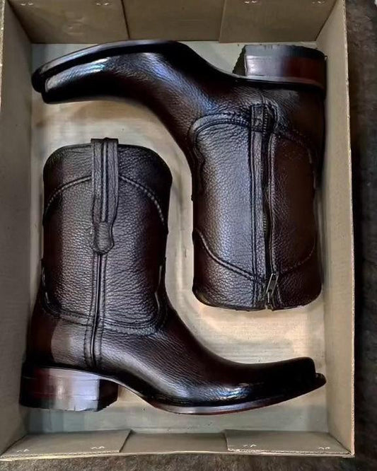 Men's Original Deerskin Leather Boots