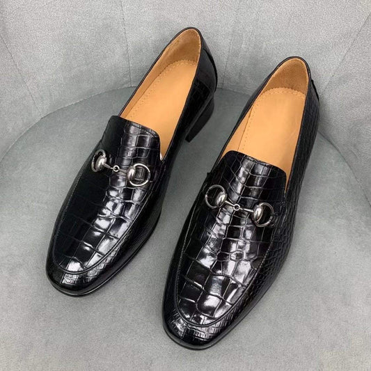 Crocodile Alligator Skin Shoes