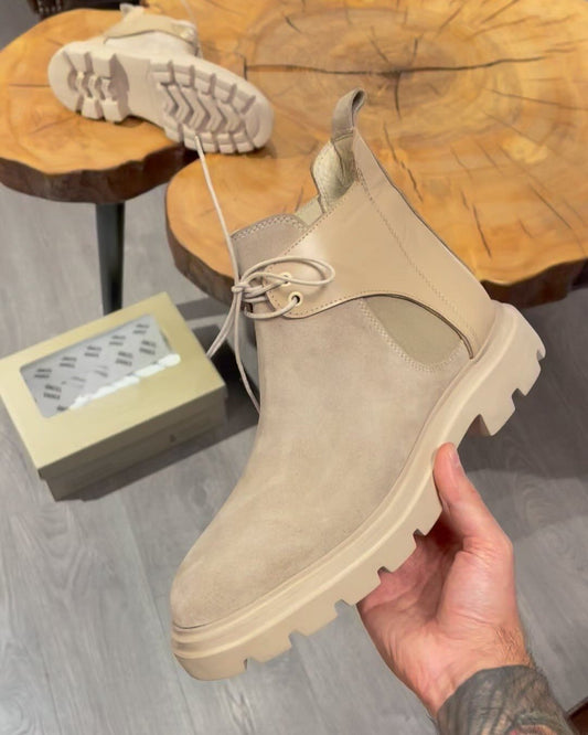 Men's Casual All-match Leather Boots