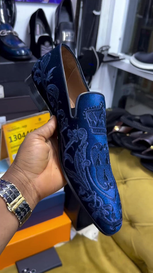Elegant British Gentleman Pattern Loafers