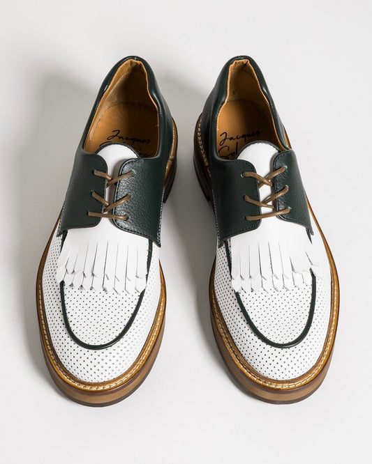 Stylish Colorblock Leather Dress Shoes