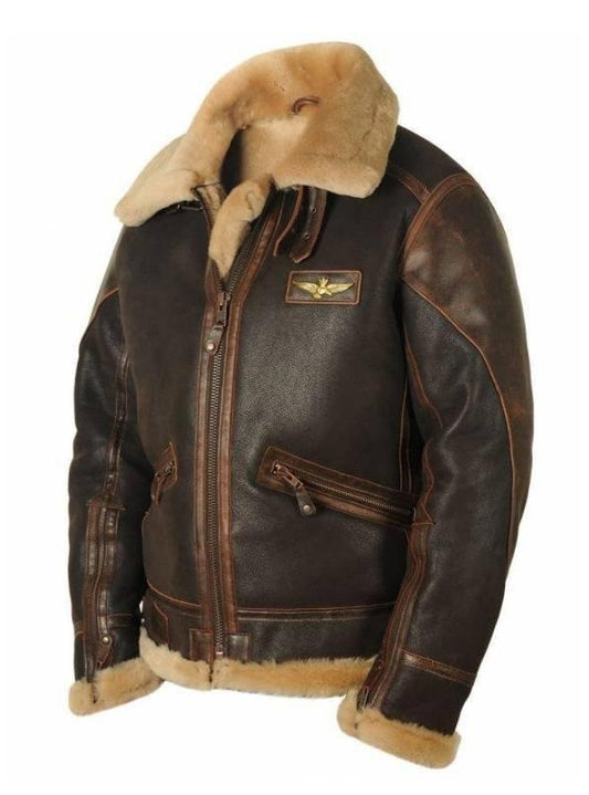 Sheepskin Bomber Jacket