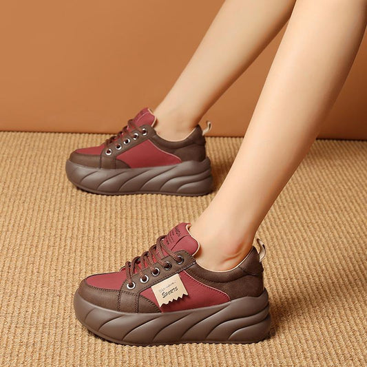 Pure Leather Soft Sole Casual Shoes